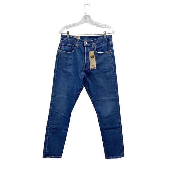 LEVI'S 501 High Rise Skinny Jeans 30 x 28 NWT - Picture 1 of 6
